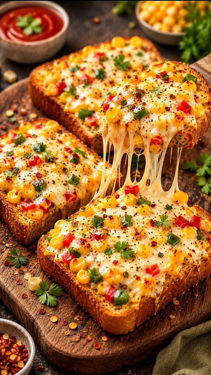 Cheese Chili Toast Sandwich