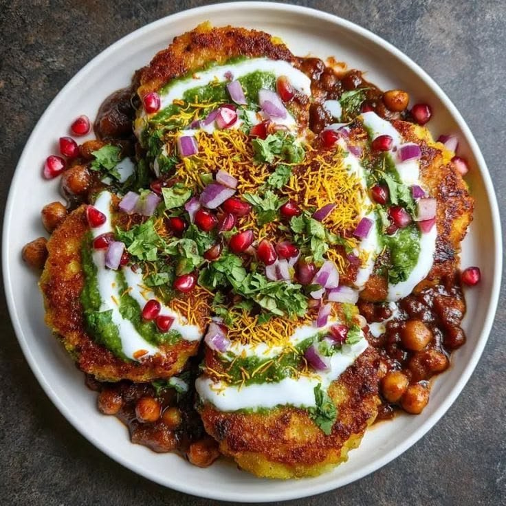 Choley Tikki Chaat